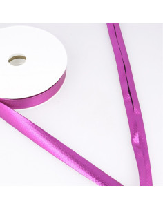 Lamé biais metallic - Fuchsia