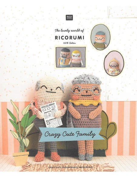 Ricorumi Crazy Cute Family Boekje