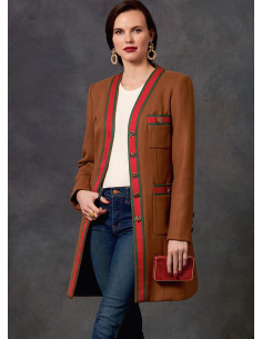 Jas, jurk en rok patroon - Vogue 1643