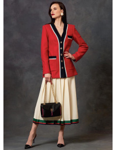 Jas, jurk en rok patroon - Vogue 1643 2