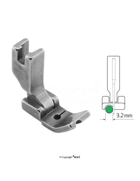 Smal paspelvoet 3,2 mm