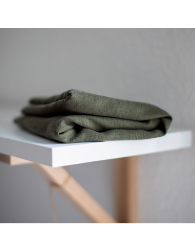 Tencel crêpe stof - Kaki