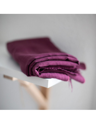Tencel crêpe stof - Bordeaux