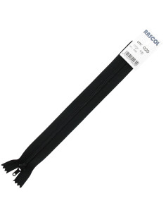 Nylon ritssluiting Rascol - Zwart 2