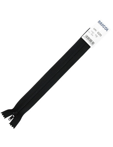 Nylon ritssluiting Rascol - Zwart