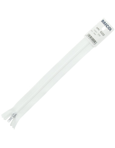 Nylon ritssluiting Rascol - Wit