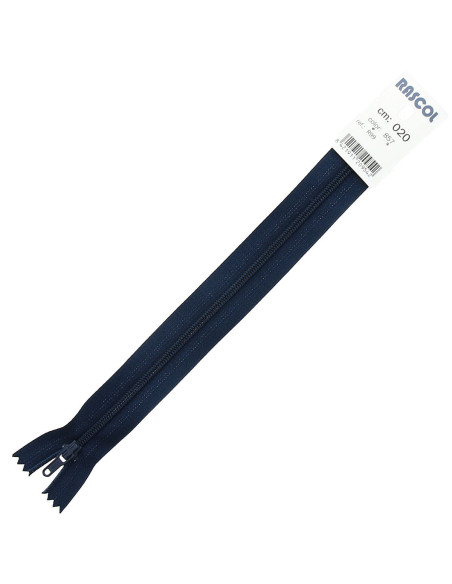 Nylon ritssluiting Rascol - Marineblauw