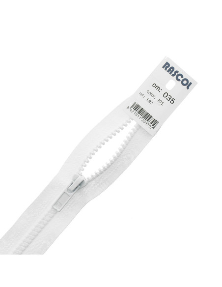 Synthetische sluiting Rascol - Wit