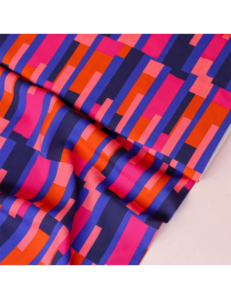 Tissu viscose Bookline - Lise Tailor