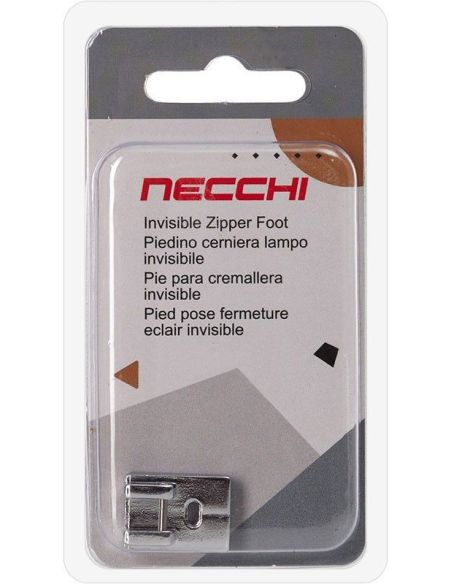 Pied fermeture invisible Necchi