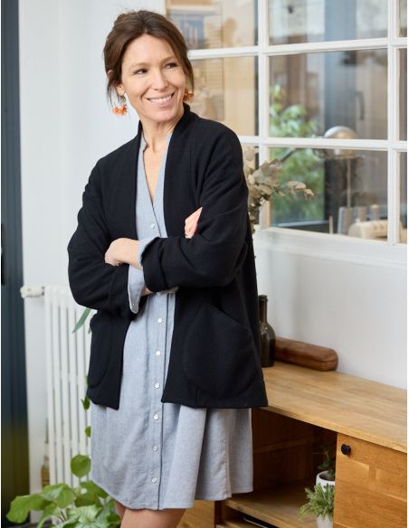 Patron de gilet Cosy - Atelier Scämmit