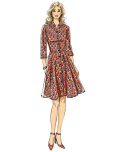 Jurkpatroon - Butterick 6702 2