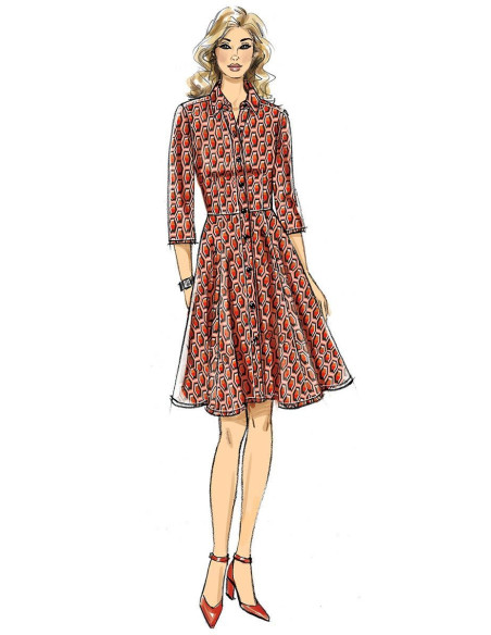 Jurkpatroon - Butterick 6702