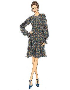 Jurkpatroon - Butterick 6705 2