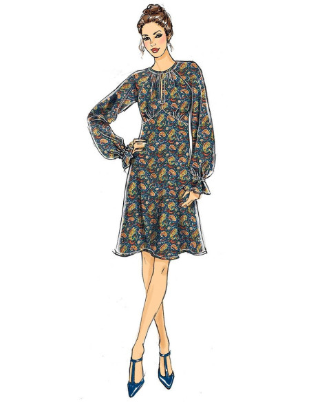 Jurkpatroon - Butterick 6705
