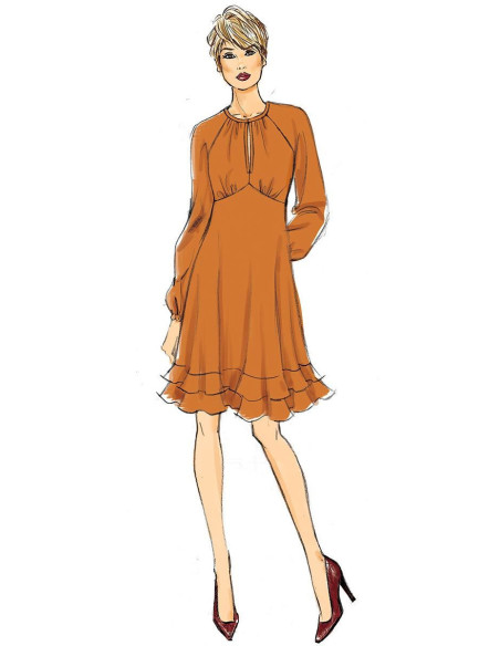 Jurkpatroon - Butterick 6705