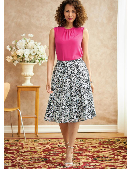 Jas, jurk, top, rok en broek patroon - Butterick 6718