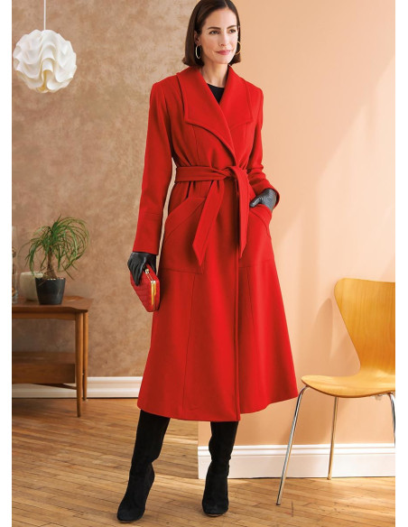 Bovenkleding en riem patroon - Butterick 6720