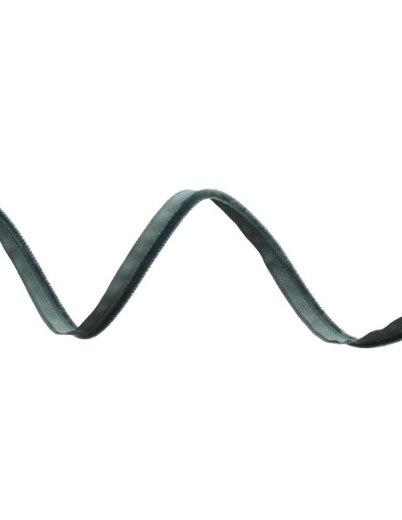 Fluwelen kledingpaspel - Antracietgrijs