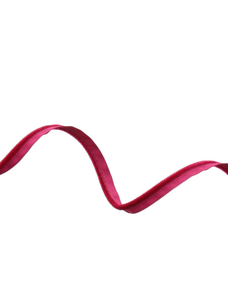 Fluwelen kledingpaspel - Fuchsia