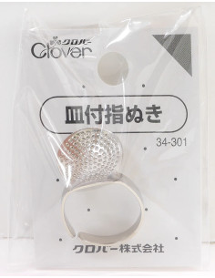 Clover sashiko metalen schijf