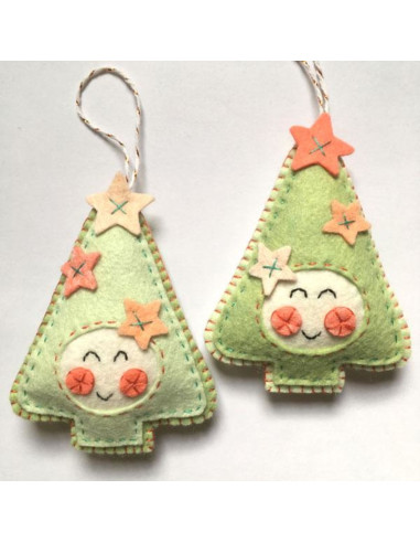 Kawaii kerst viltpakket