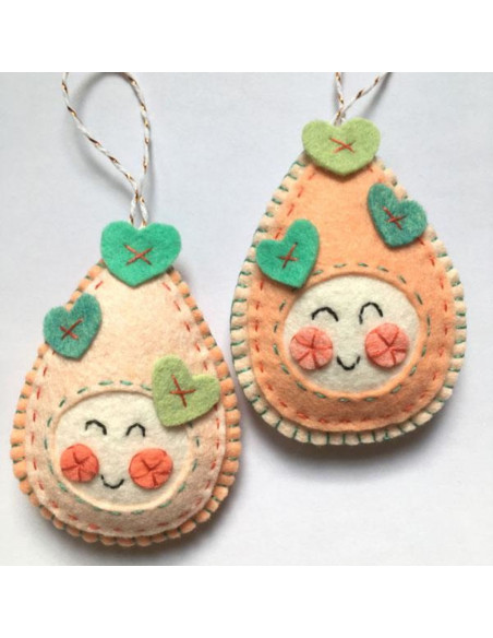 Kawaii kerst viltpakket