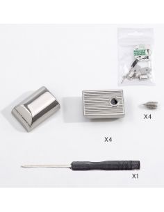 Set embouts zip et outils - Argent