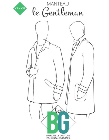 Gentleman jas patroon - Les BG