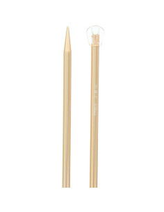 DMC breinaalden 40 cm - Roségoud metaal