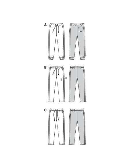 Broekpatroon - Burda 9300