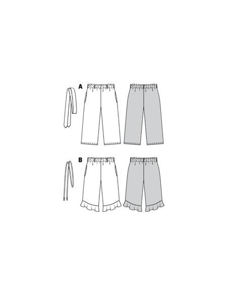 Broekpatroon - Burda 9302
