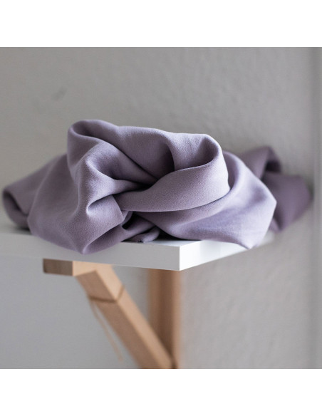 Tencel crêpe stof - Paarse mist