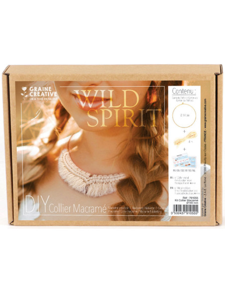 Macramé ketting kit