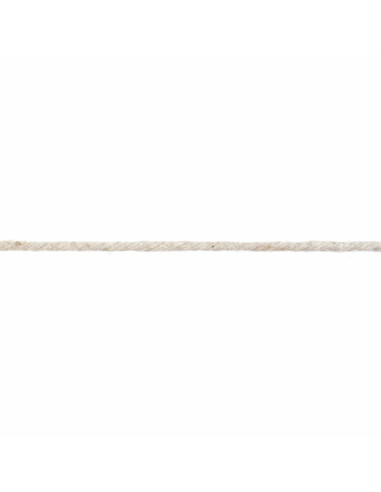 Natuurlijke macramé katoensnoer 3 mm