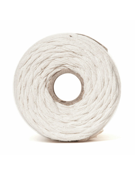 Natuurlijke macramé katoensnoer 5 mm