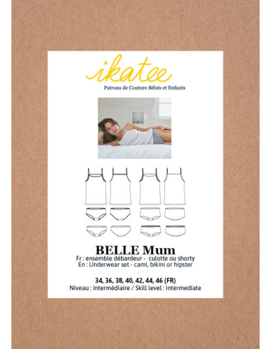 Dameslingeriepatroon Belle - Ikatee