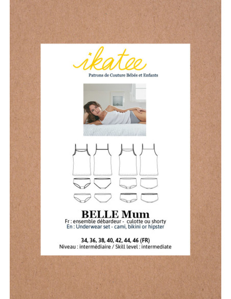 Dameslingeriepatroon Belle - Ikatee
