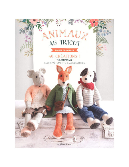 Gebreide dierenboek - 40 creaties - 13 dieren