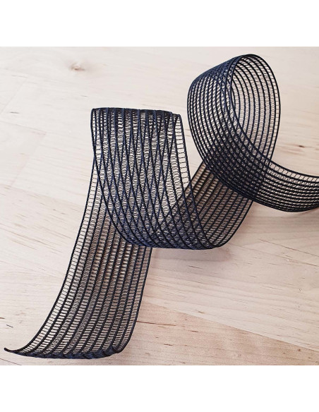 Elastisch rimpelband voor smocks - Zwart
