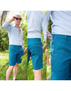 Patroon voor bermuda voor heren Le Playboy - Les BG 2