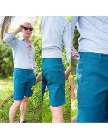 Patroon voor bermuda voor heren Le Playboy - Les BG