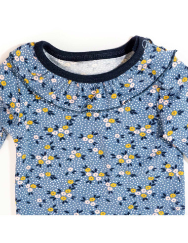 Patroon voor babyromper Malmö - Ikatee
