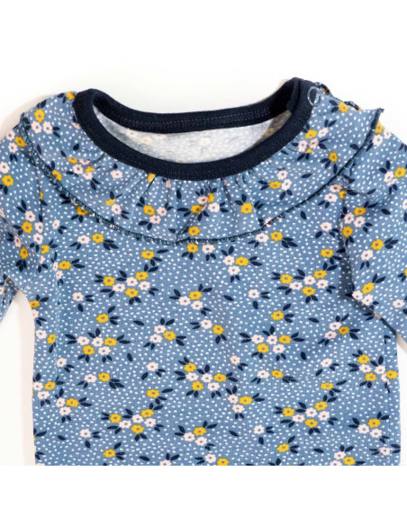 Patroon voor babyromper Malmö - Ikatee