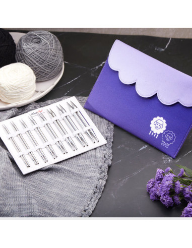 KnitPro Deluxe Nova Metal rondbreinaalden set