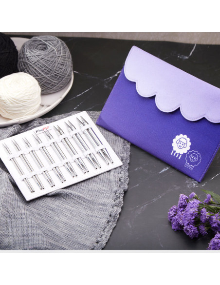KnitPro Deluxe Nova Metal rondbreinaalden set