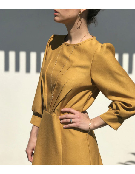 Jurkpatroon, blouse Zénith - Maison Fauve