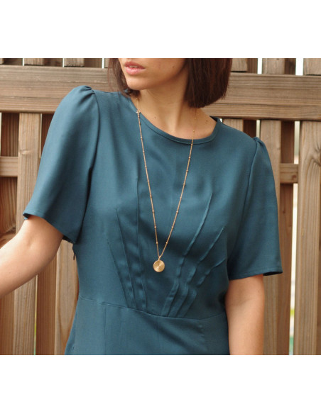 Jurkpatroon, blouse Zénith - Maison Fauve