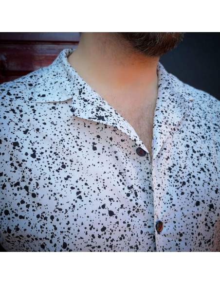 Patroon voor herenshirt met korte mouwen Le Surfeur - Les BG