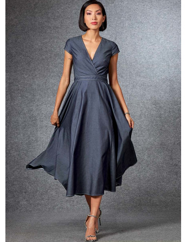 Jurkpatroon - Vogue 1672